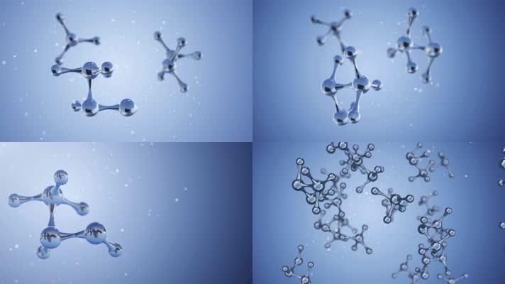 医疗医学生物科技分子原子化学式结构元素